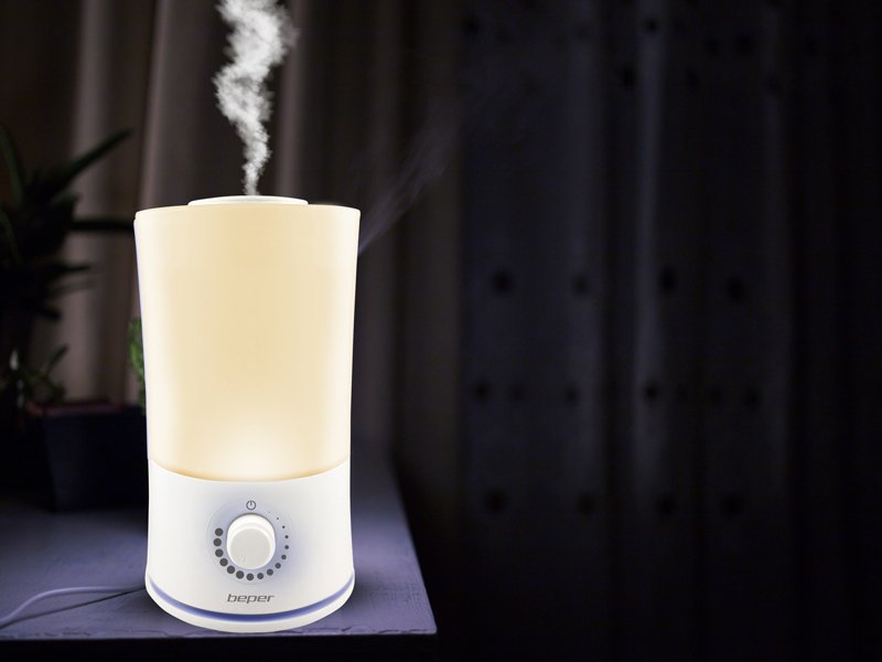 Umidificatore Ultrasuoni Jané Moon Con Luce - 2 Velocità, Uscita Vapore Orientabile, Per Essenze - Foto 5