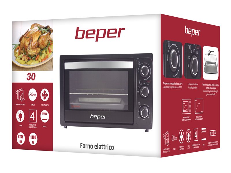 Forno ventilato 30 - Beper