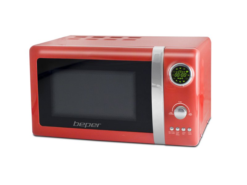 Forno microonde - ROSSO - Beper