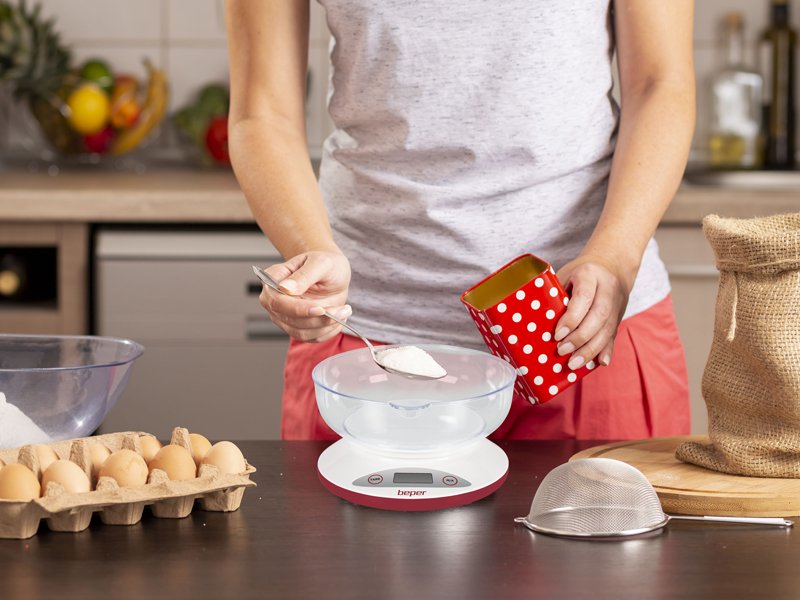 BALANCE DE CUISINE ELECTRONIQUE AVEC BOL