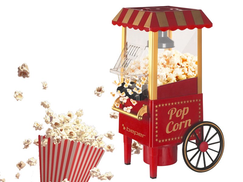 Crispetera Máquina Para Hacer Palomitas De Maíz Pira Pop Corn