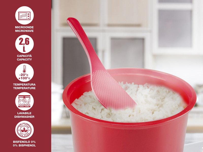 Beper - Rice Cooker et Cuiseur à Vapeur 2en1 en Acier, Capacité 1L pour  625gr de Riz, Système de Maintien de la Chaleur, Mesureur et Cuillère -  Argent