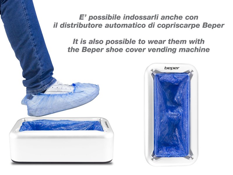 Distributeur automatique de sachets pour couvre-chaussures beper