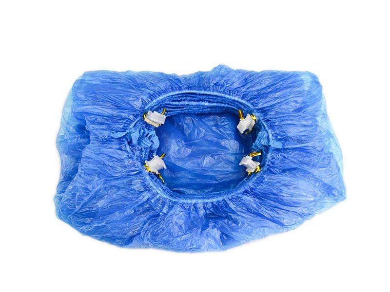 BEPER Copriscarpe Monouso Set 100 Sacchetti - Impermeabili, Anti-Polvere, Per Casa O Lavoro, Con Elastico - Foto 5