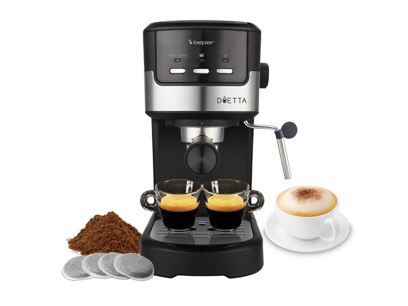 Caffettiera Espresso Portatile Da 100 Ml A Doppia Testa - Macchina Per Caffè In Acciaio Inox, Per Fornello, Caffettiera Italiana A 2 Tazze, Leggera E Facile Da Pulire