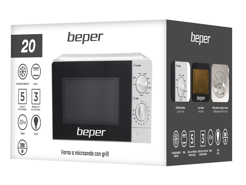 Forno microonde con grill - Beper