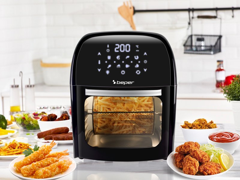 9 Liter Double Basket Air Fryer - Beper