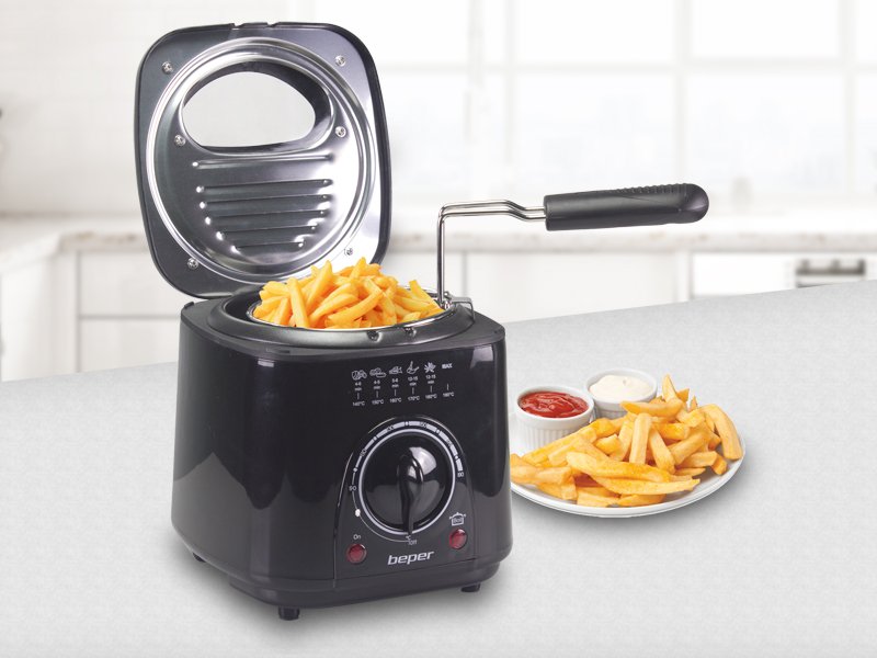 Cecotec Friggitrice elettrica CleanFry Infinity 1500, capacità 1,5 L Cecotec Friggitrice elettrica CleanFry Infinity 1500, capacità 1,5 L