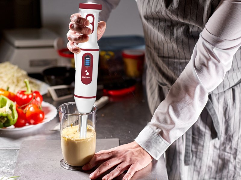 Rechargeable hand blender - Beper