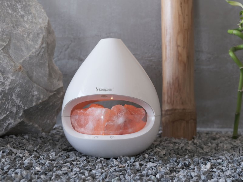 Aroma diffuser with natural salt stones Beper